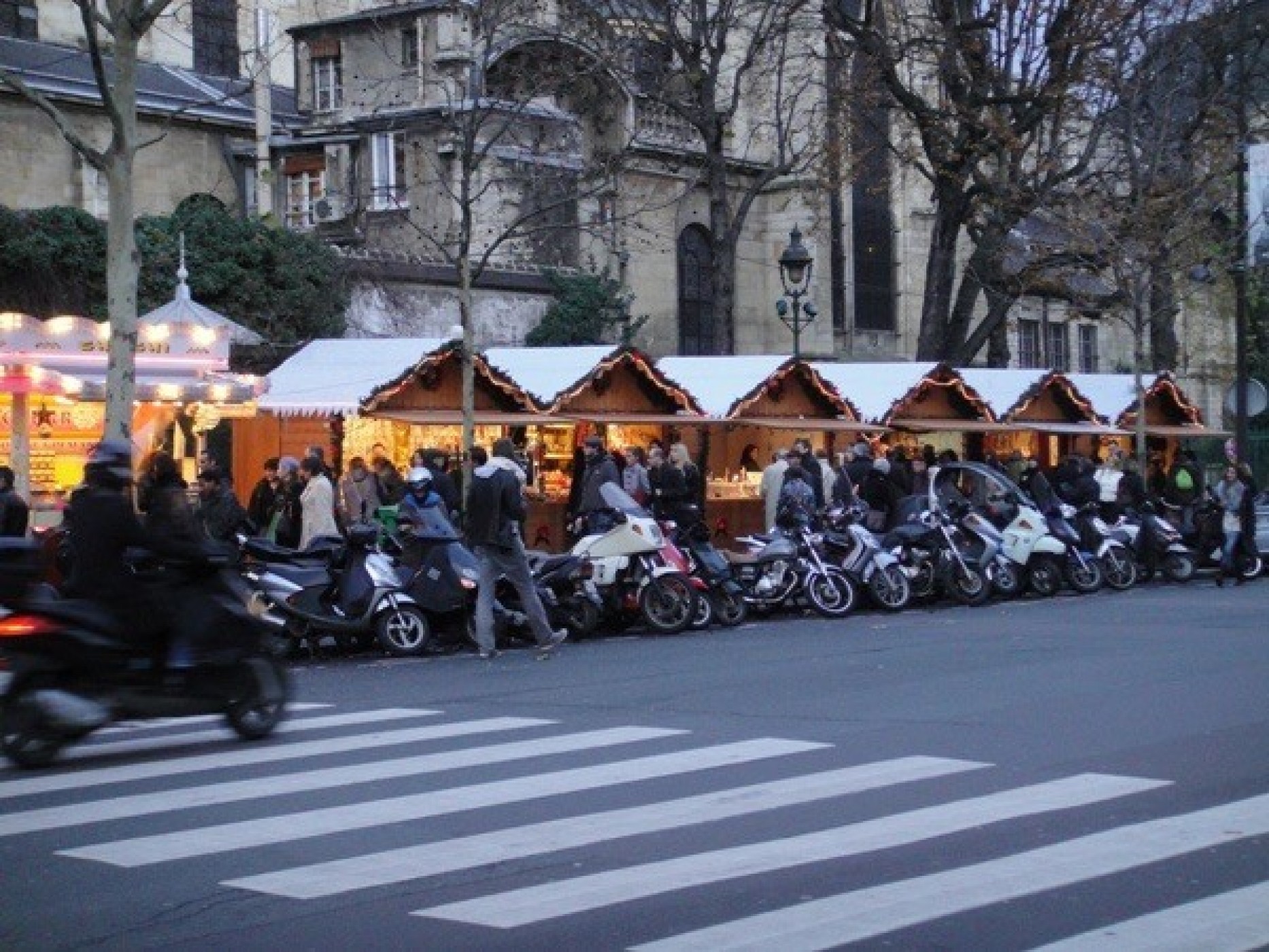 Saint Germain, PARIS のクリスマスマーケット
